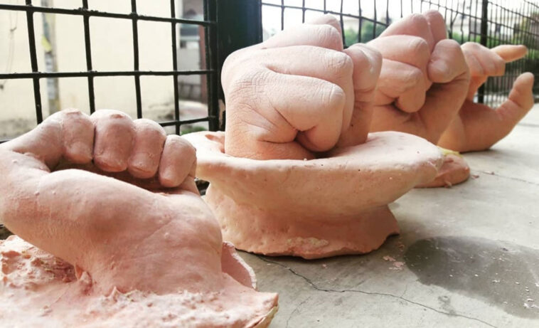Hand Casting -  SCULPTING - ART - Hand Made