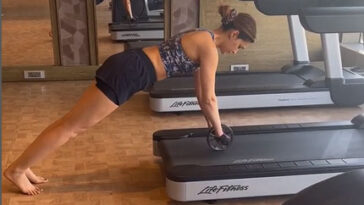 Kriti Sanon Treadmill Challenge