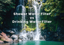Shower water filter system for removing chlorine and hard water minerals in Dubai